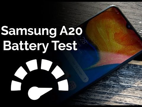 Samsung Galaxy A20 Battery Charging and Drain Test