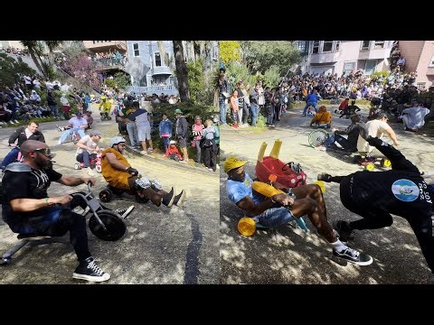 Big Wheel Race Adults San Francisco 2024