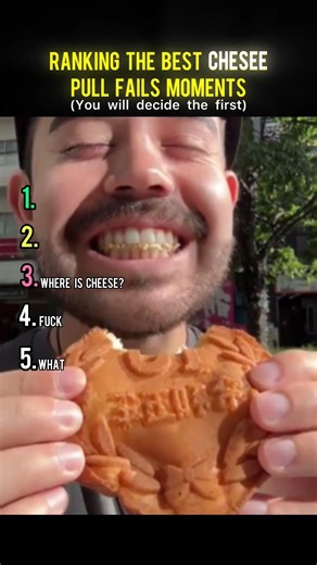 Ranking the best cheese pull fails moments