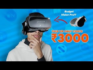 I Found a ₹ 3000 VR Headset | Budget Apple Vision Pro!? - Procus Pro Unboxing