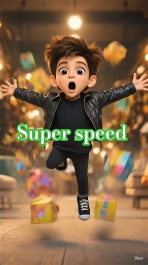 Super Speed ⚡💨 | VFX Moral Story | Buzo 👦 Ninjo 🤖 #moralstory #buzo #ninjo #superspeed #vfx #cartoon