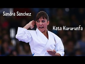 Female Kata Sandra Sanchez Kata Kururunfa ‪@sharingsportkarate912‬
