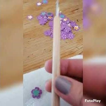 tuto de fleurs sur ma chaine!!!#scrapbooking