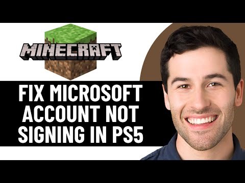 HOW TO FIX MINECRAFT MICROSOFT ACCOUNT NOT SIGNING IN PS5 (EASY FIX) 2026!