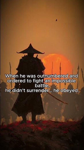 The Samurai Who Defied Death | Ancient Japan’s Greatest Sacrifice