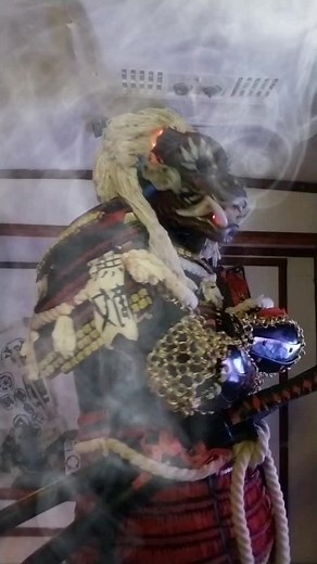 !!!Duets Welcome!!! who has come to kill me this time? #oc #samurai #hachiman #ancientgods #liondog #wargod #komainu #LARP