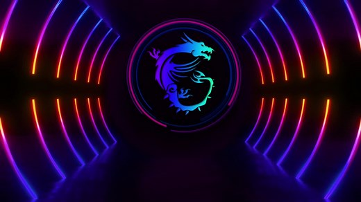 MSI Gaming Neon XPerience animated wallpaper !, Favorisxp