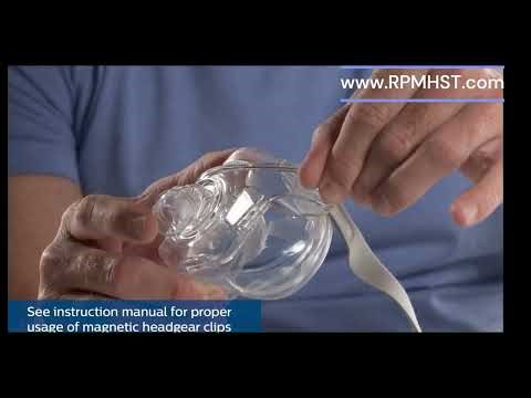 Amara View Full Face Mask Assembly by Philips Respironics