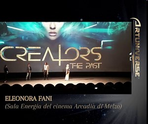 Vi proponiamo un altro momento della presentazione del film #CreatorsThePast avvenuta negli scorsi giorni presso il cinema Arcadia di Melzo. E' stata un'emozione indescrivibile per il regista Piergiuseppe Zaia e l'attrice Eleonora Fani presentare il loro progetto a un pubblico così vasto e in una delle sale più belle d'Europa! | Creators - The past