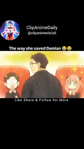 Anya depending Damian Anime: SPY×FAMILY Season 3 Status: Finished Airing Genres: Action Comedy Slice of Life Supernatural Studios: Wit Studio, CloverWorks Overview: With her ability to read minds, Anya Forger is the only one who knows the true identities of her unconventional family. Her pretend father Loid operates as an elite spy code-named Twilight; her mother Yor kills on demand as the assassin Thorn Princess; and their dog, Bond, possesses the gift of precognition. Although they hide the tr