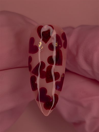 Cute Valentine's Nail Art Design Tutorial