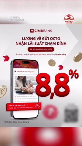Lãi suất ngân hàng hôm nay 5/6/2026: Nhiều ngân hàng tung ưu đãi, lãi suất tiết kiệm thực nhận lên tới 8,8%/năm#kienthuckinhte28 #kienthuckinhte #tiktoknews #kinhte #taichinh