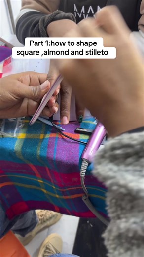 How to Shape Square, Almond, and Stiletto Nails