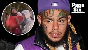 Tekashi 6inx9ine's girlfriend arrested following domestic dispute with rapper