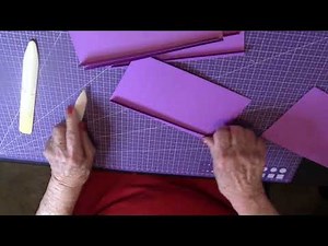 Making a paper bag album - Part 1 = Building the pages - tutorial