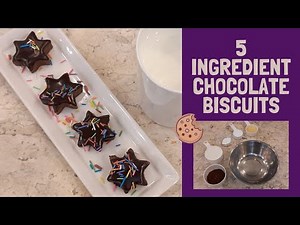 Chocolate Biscuits (5 Ingredients Only)