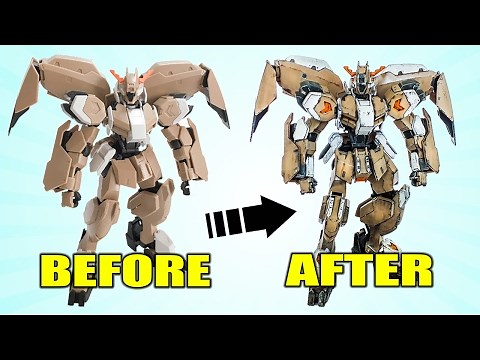 FULL VIDEO How to Gunpla Painting Tutorial by Lincoln Wright