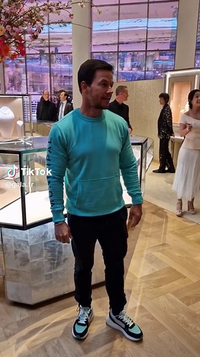 Mark Wahlberg Calvin Klein Runway at The Tiffany Landmark