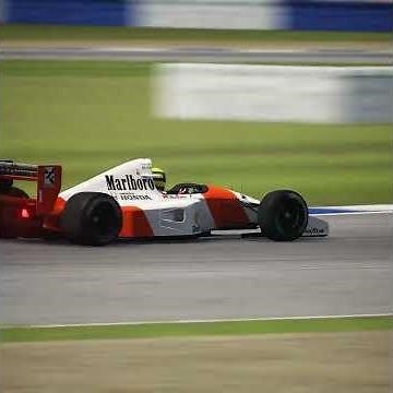 Ayrton Senna vs Nigel Mansell at Silverstone | British Grand Prix 1992