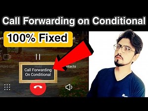 How to disable call forwarding feature iPhone/android 2021 | Call Forwarding on Conditional Problem