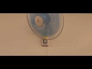 2 16 Blue Standard Wall Fans SWF-16M 405mm 65 Watts