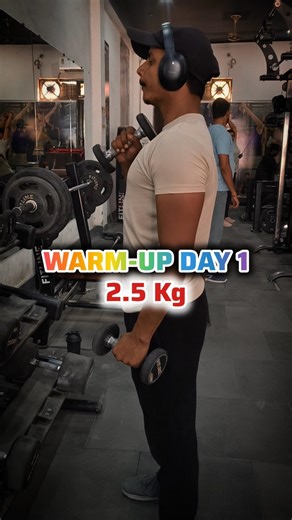 MY WARM-UP 2.5 Kg TO 10 Kg Just 1 Month Video Dekho Samjh Aa Jayega🔥