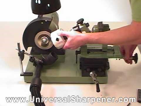Hole saw sharpener www.UniversalSharpener.com
