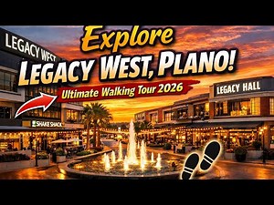 Explore Legacy West Plano | Ultimate 4K Walking Tour