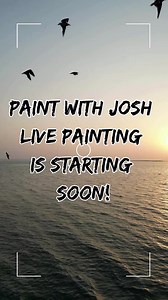 Full Moon Waterfall Tutorial - Who's ready to Paint? This is a LIVE Painting Show where I'll make up a landscape right out of thin air and teach you how to paint it simultaneously! It's the most fun you can have with your painting clothes on! Come join us and see what happens! The good, the bad, and of course, the Mistakes! Click the event below and then click Going or Interested to be reminded. See you there! Heres what you’ll need - Colors : indian yellow, Ultramarine blue, & Titanium White St