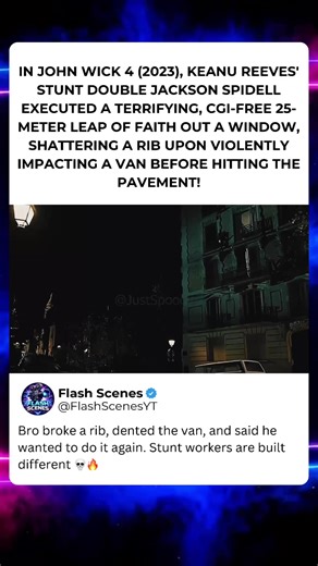 John Wick 4: Real 25m Window Jump & Injury