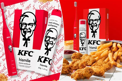 KFC introduces fried chicken-flavored toothpaste — and it’s selling out