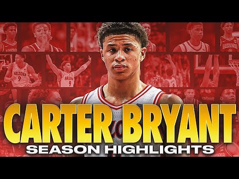 Carter Bryant Season Highlights | 2025 NBA Draft Prospects