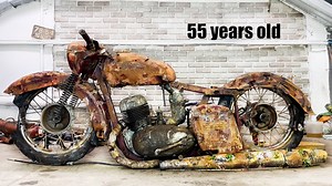 31K views · 368 reactions | Restoration Abandoned Old Motorcycle JAWA from 1960s two stroke engine | Rescue Story | Facebook