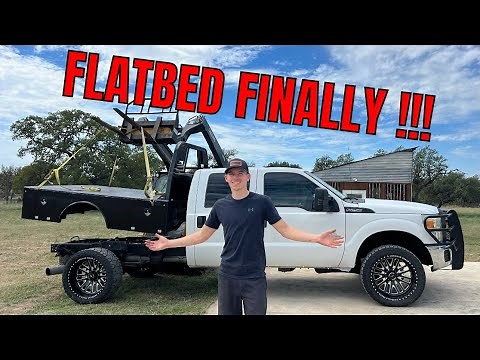 Project Skirted Flatbed Install On My F-250!!!