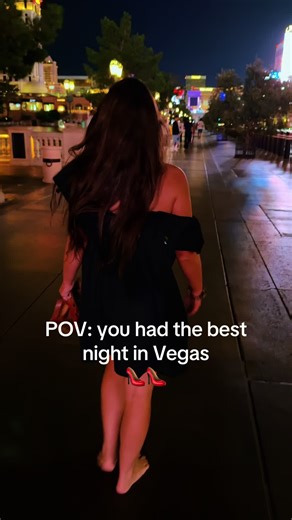 Barefoot Night Walk on the Vegas Strip
