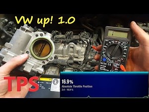 2013 Volkswagen up ! Throttle Body Removal - Test - Cleaning 1.0 Gasoline Engine