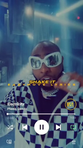 Electricity Lyrics - Pheelz, Davido