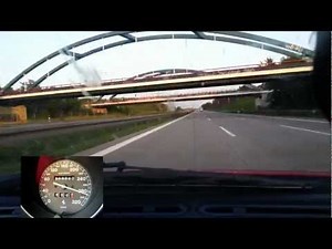 Ferrari F355 GTS F1 Highspeed Trip sound and accelerating to 300 km/h 28.06.12 Part1 HD pure sound