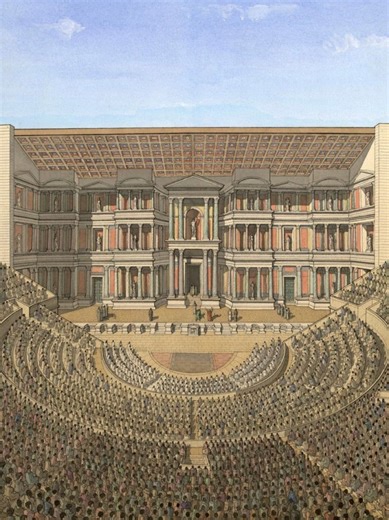 Building Ancient Theaters: Landscape and Acoustics Impact