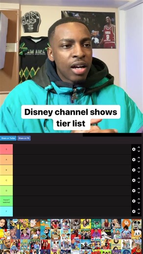 Trésor | Disney Channel shows tier list #disney #disneychannel #tierlist | Instagram