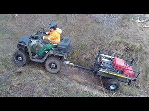 ATV / Quad Anhänger für Gärtner und Waldarbeiter Teil 2