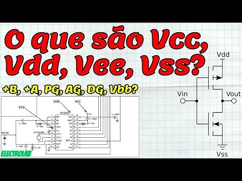 What is the difference in the circuits between Vcc, vdd, Vss, Vee, etc!!