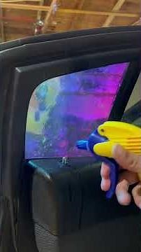 Mini window install🎨 #tinted #asmr #automobile #tinting #cartint #tint #limotint #satisfying