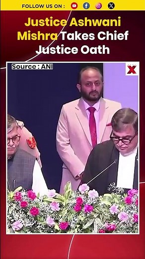 Justice Ashwani Mishra Takes Oath As Punjab And Haryana High Court Chief Justice #shorts #trending