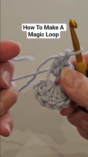 How To Make a Magic Loop #crochet #crochetersofyoutube #WowCrochetDesigns
