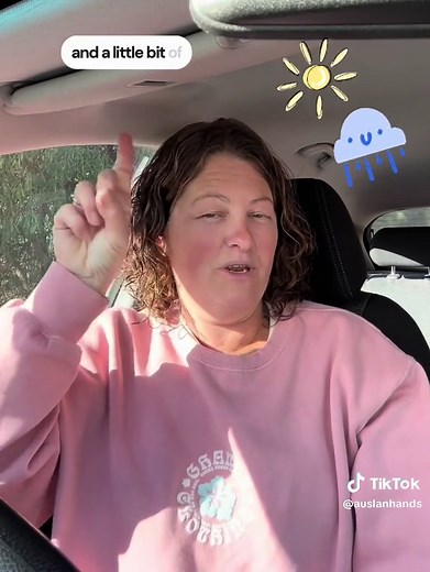 Learn Auslan Signs: From Rainy to Sunny Days