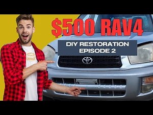DIY RAV4 Restoration Ep. 2: Deep Cleaning Headliner, Cleaning & Pulling the Carpet & Surprise Ending