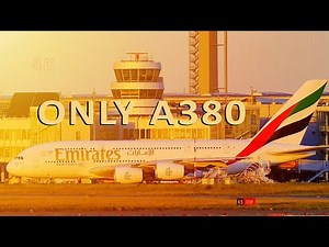 30 MIN Only A380 Amazing Landings, Take offs and Taxis (Part 2 of 4) - 4K 50fps