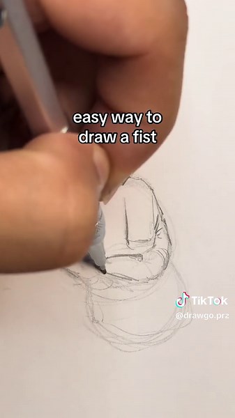 Easy Steps to Draw a Realistic Fist