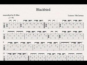 Blackbird Tab